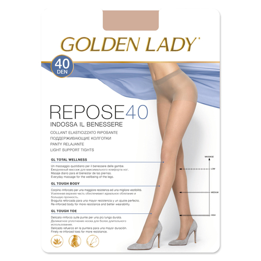 collant golden lady