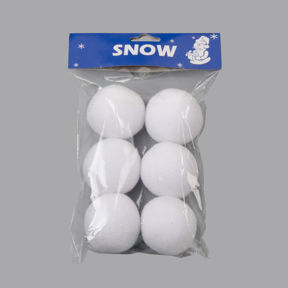 Boules de neige iridescentes - ø 6 cm