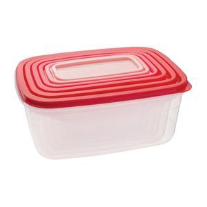 6 boîtes alimentaires rondes