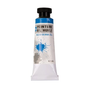 Tube de peinture à l'huile - 45 ml - Bleu céruléen