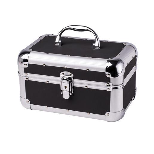 Malette Maquillage Aluminium Gris Cosmetiques La Foir Fouille