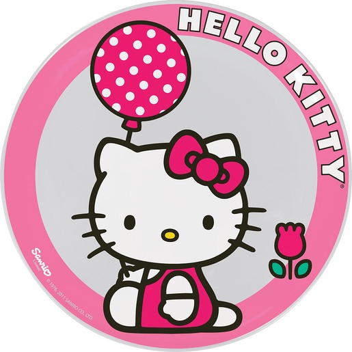 Lot De 2 Assiettes Hello Kitty Tulip En Melamine Multicolore Anniversaire La Foir Fouille Lot De 2 Assiettes Hello Kitty Tulip En Melamine Multicolore Anniversaire La Foir Fouille