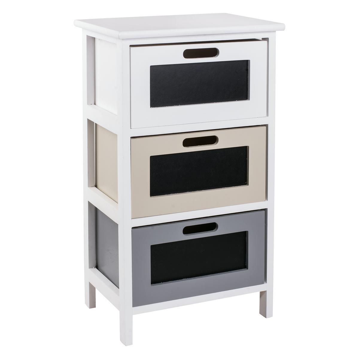 Meuble De Rangement 3 Tiroirs Ardoise Meubles De Rangement Pour La Salle A Manger La Foir Fouille