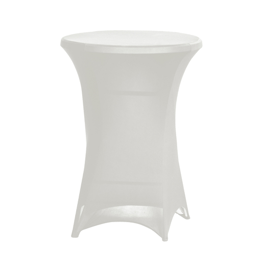 Housse Pour Mange Debout Polyester Lycra Blanc Noir