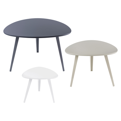 Table Gigogne Gris Blanc Meubles De Salon La Foir Fouille
