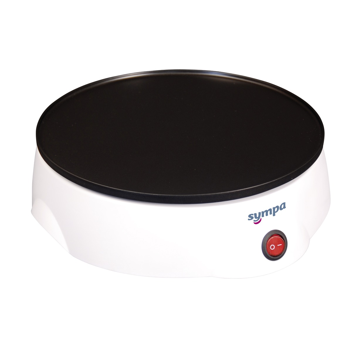 Crêpière électrique 700 W - Diamètre 23 cm - Blanc