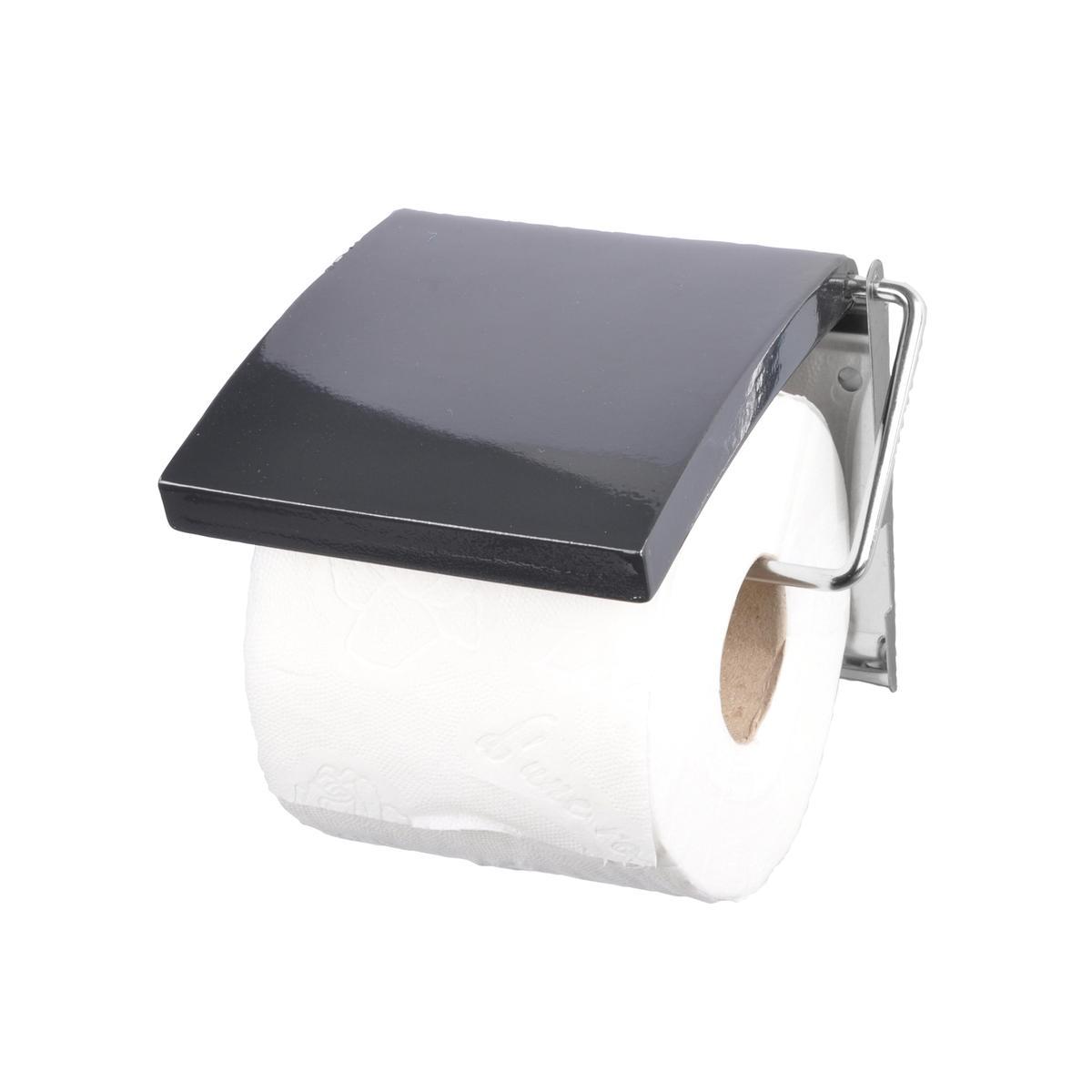 Dérouleur à fixer - L 12 x H 3 x l 14 cm - Gris Dérouleur à fixer - L 12 x H 3 x l 14 cm - Gris
