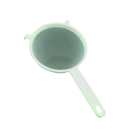 Passoire tamis - Plastique nylon - Diamètre 18 cm - Blanc et gris Passoire tamis - Plastique nylon - Diamètre 18 cm - Blanc et gris