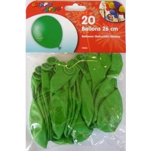 Ballons 25 cm vertx 20 pièces Gappy party