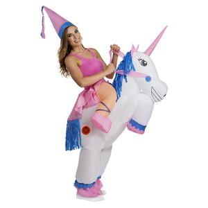 Costume gonflable de licorne - 4 à 12 ans