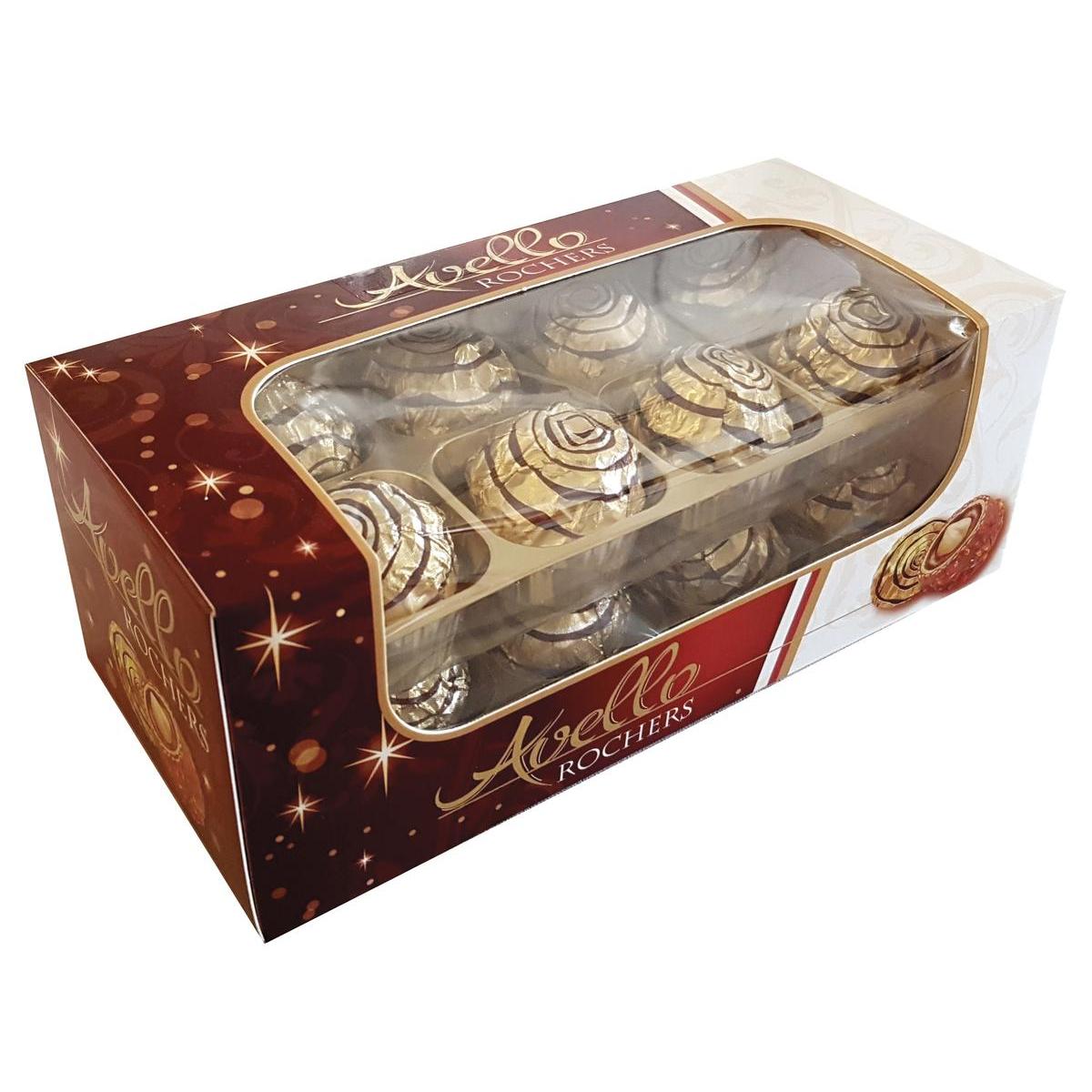Boîte de 16 rochets au chocolat au lait - 205 g - AVELLO