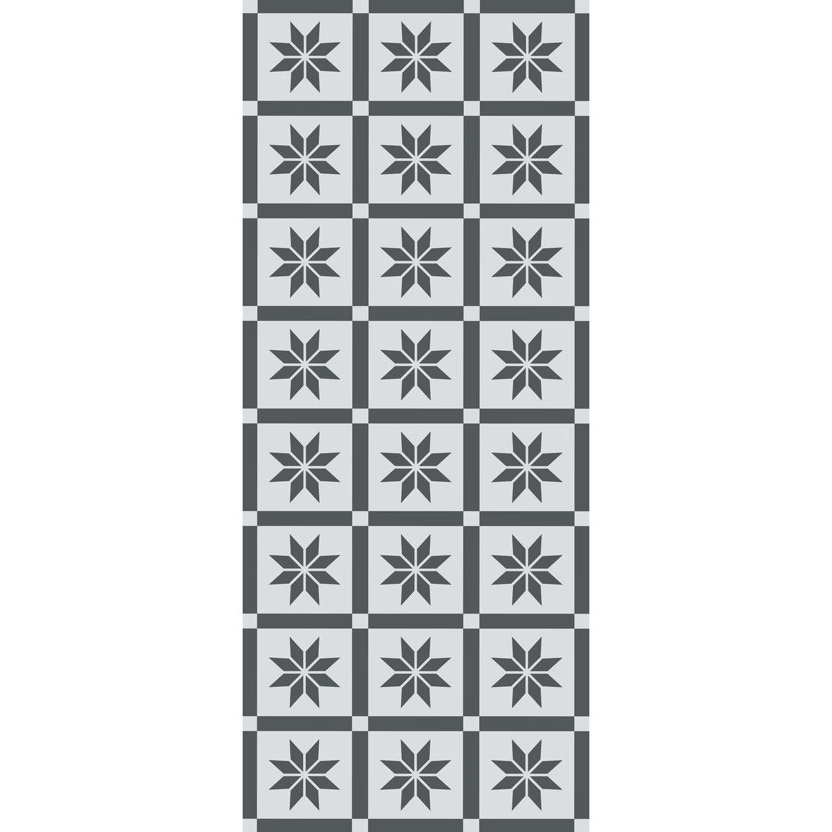 Tapis vinyle Lisboa - 50 x 120 cm - Gris