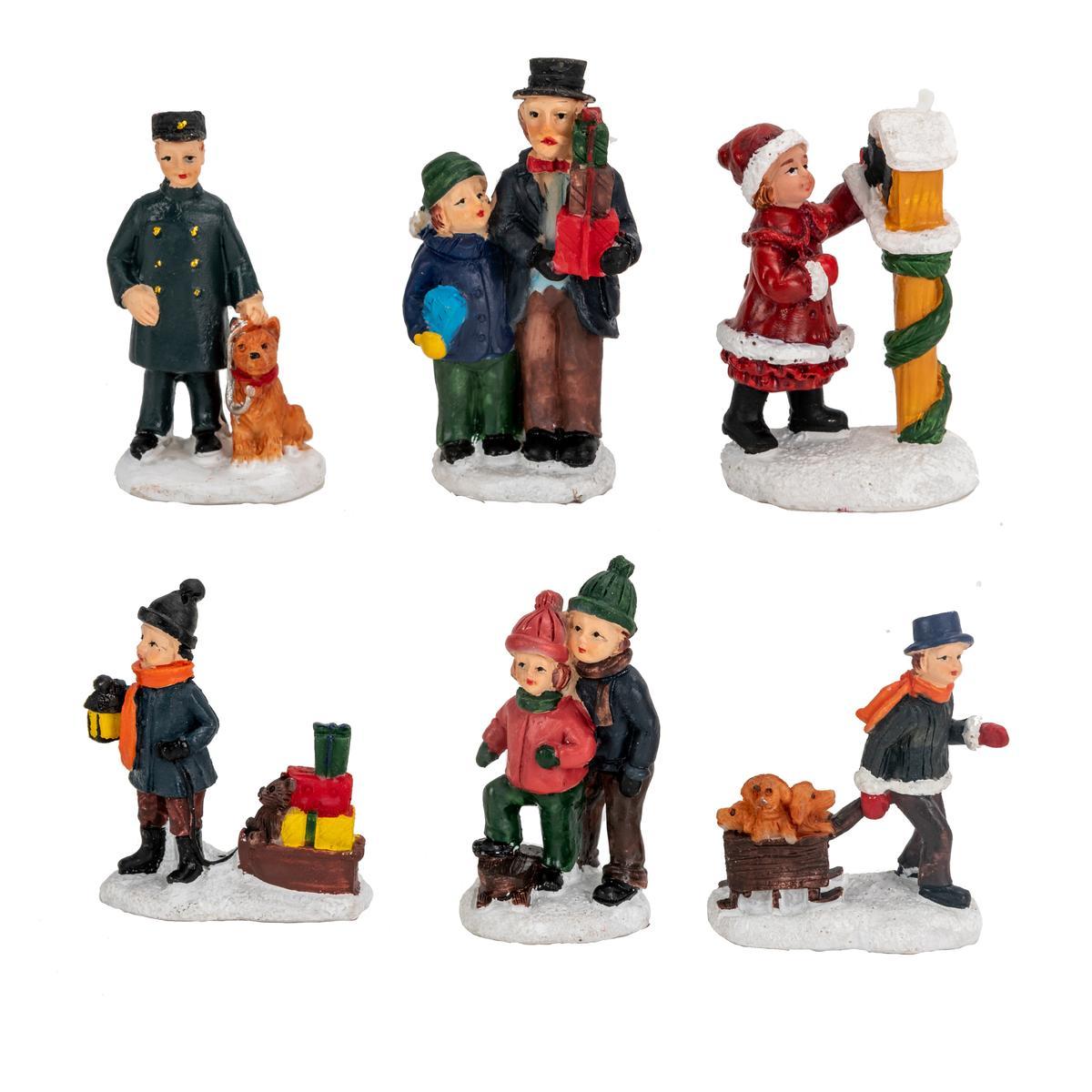 Personnages village de noel sales