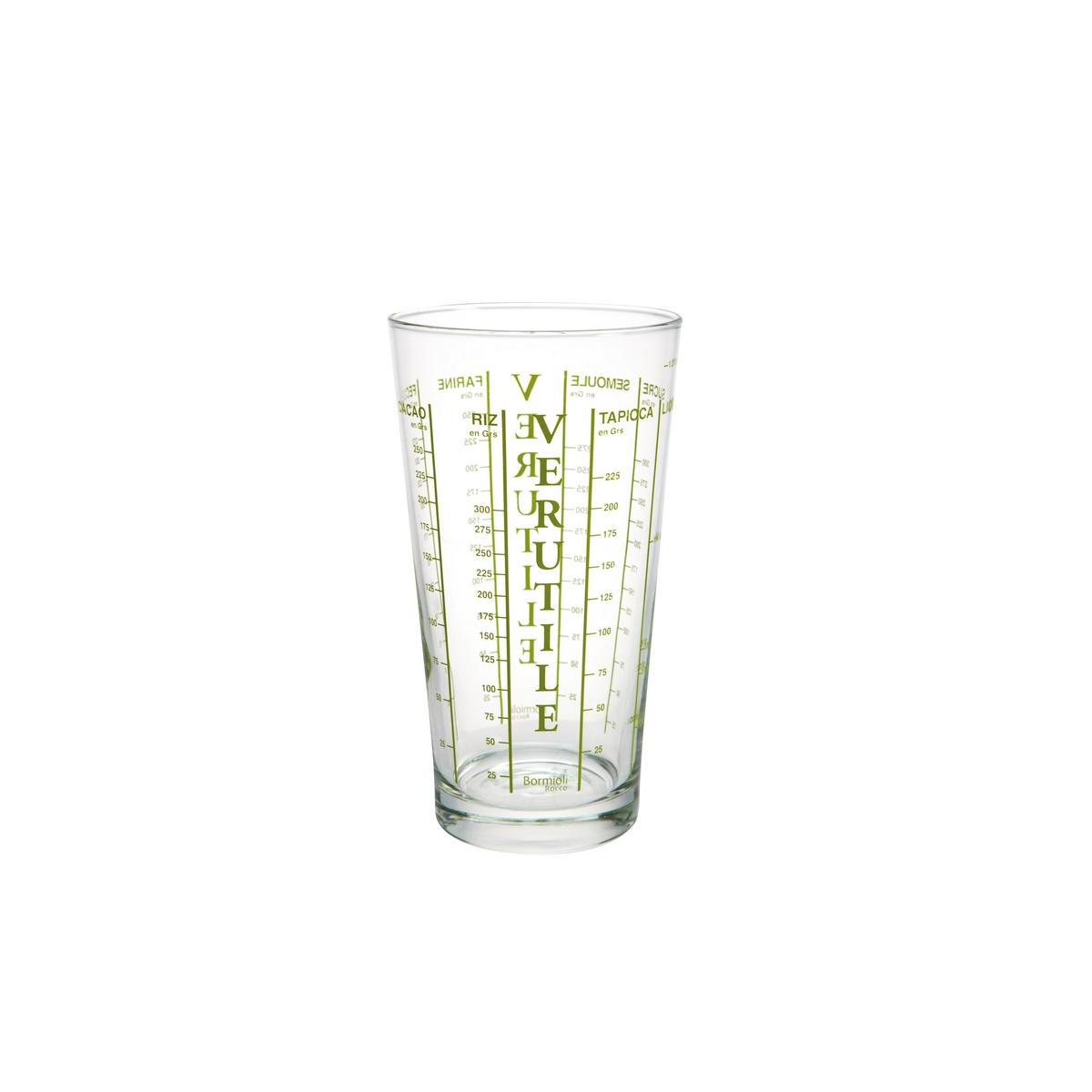 Verre mesureur en verre - 0,5 Litre - Blanc transparent Verre mesureur en verre - 0,5 Litre - Blanc transparent