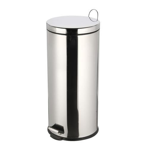 Poubelle 30 L Inox Gris Materiel De Cuisine La Foir Fouille