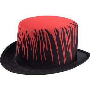 Chapeau ensanglanté - Taille adulte unique - Différents modèles - Rouge, noir, blanc