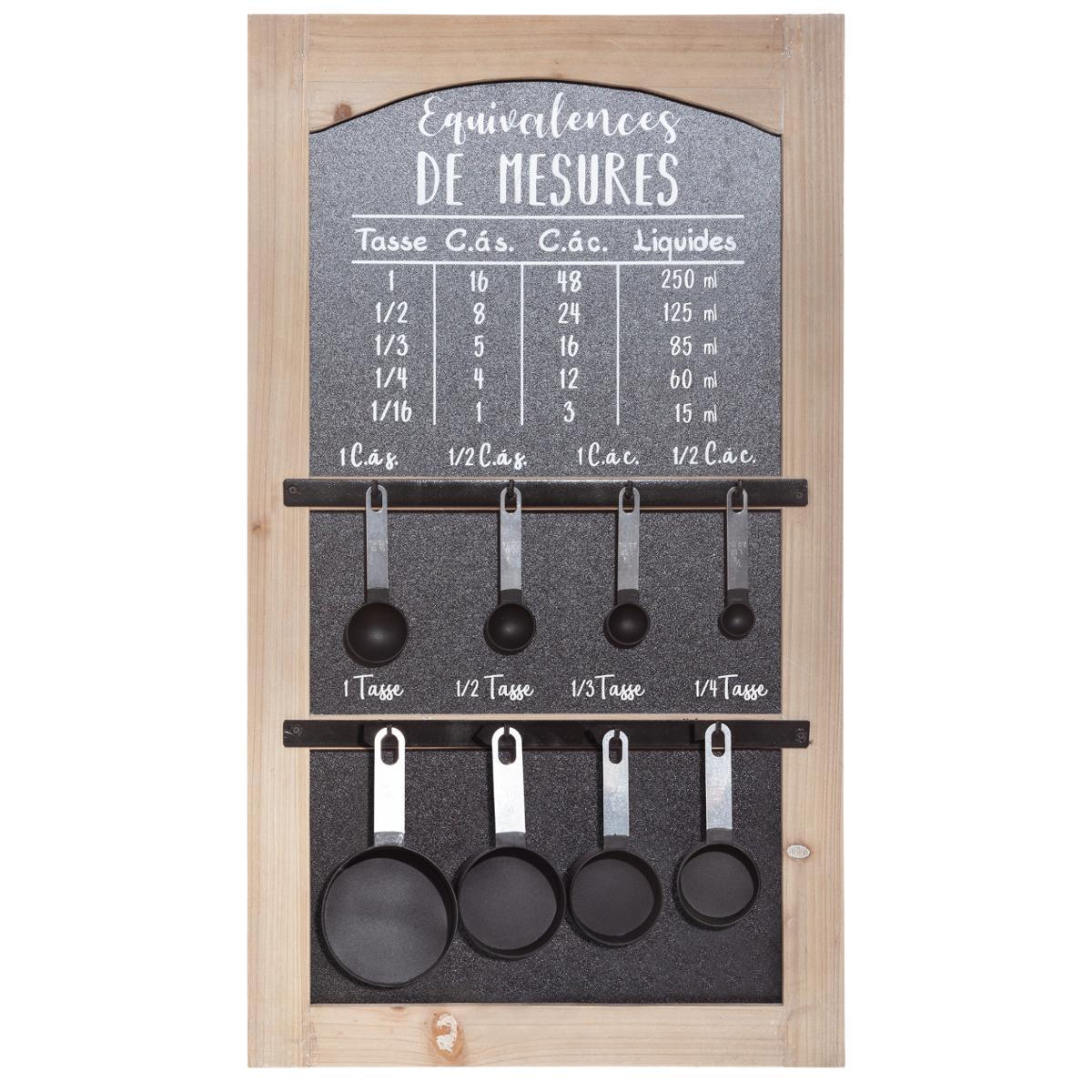 Tableau Mesure Cuisine 40x71 Decoration Murale A Suspendre La Foir Fouille