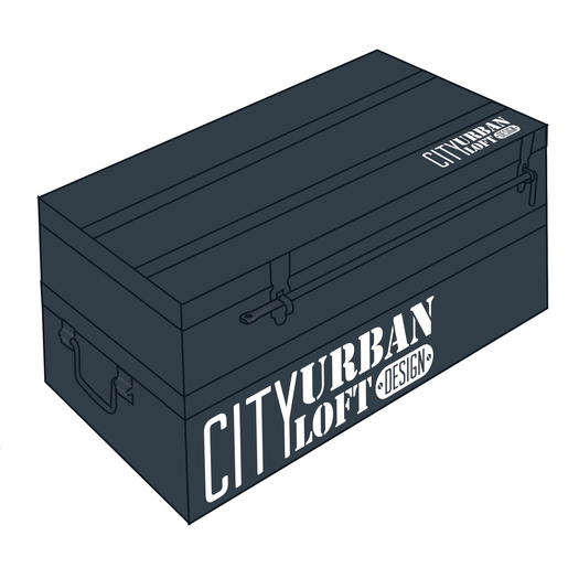 Malle 70 L Gris Coffres Et Malles De Rangement La Foir Fouille