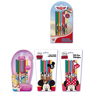 Feutres x8 Disney - Différents modèles
