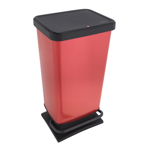 Poubelle Plastique Rouge Poubelles La Foir Fouille