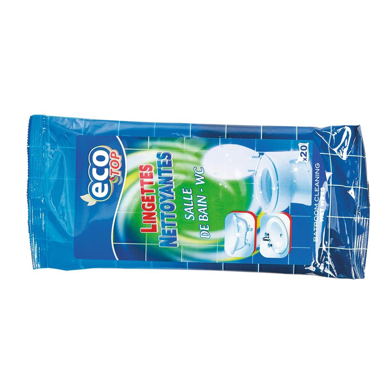 24 lingettes pour la salle de bain 24 lingettes pour la salle de bain