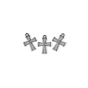10 croix translucides - Argent