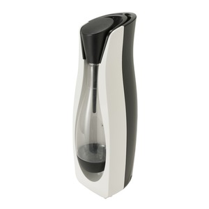 Appareil à soda - 1 Litre - Hauteur 46 cm - Blanc, Rouge