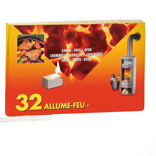 32 cubes allume-feu 32 cubes allume-feu