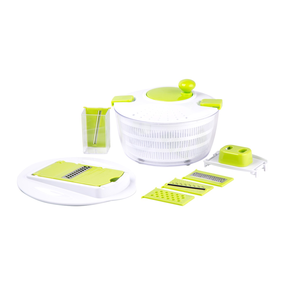 Essoreuse multifonction - diamètre 24 cm - vert, blanc Essoreuse multifonction - diamètre 24 cm - vert, blanc