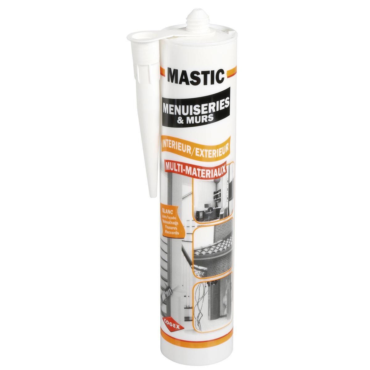 Mastic blanc - 300 ml - Multicolore Mastic blanc - 300 ml - Multicolore