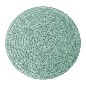 Set de table rond tressé - Vert