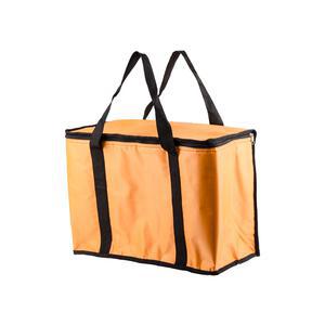 Sac isotherme - Polyester - 46 x 20 x 34 cm - Vert et orange