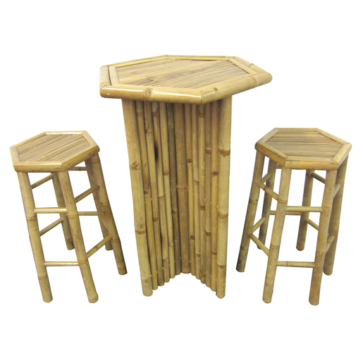 Table Haute Bambou Mobilier De Jardin La Foir Fouille