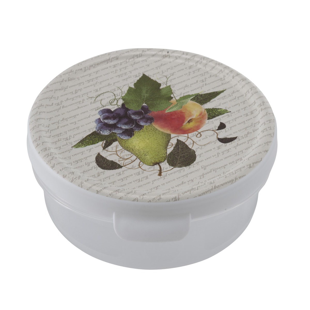 Boîte ronde avec couvercle décoré - 0,5 Litre - Différents modèles Boîte ronde avec couvercle décoré - 0,5 Litre - Différents modèles