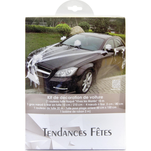 Ensemble Decoratif Pour Voiture Decoration Mariage La Foir Fouille