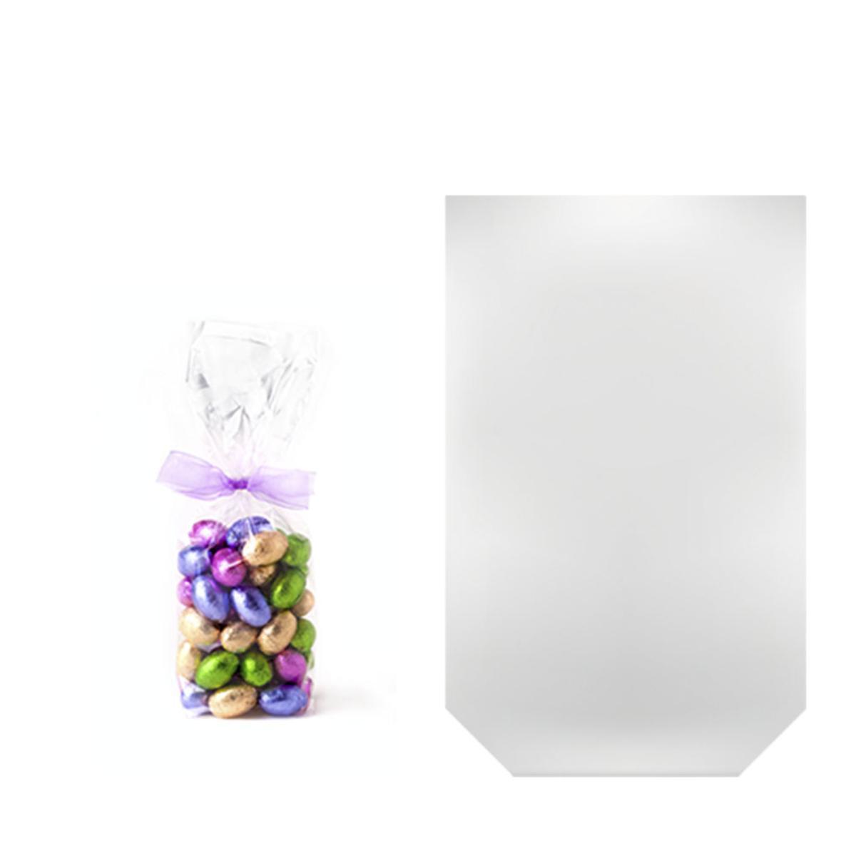 Sachet de cellophane - 32,7 x 14,5 cm - Blanc Sachet de cellophane - 32,7 x 14,5 cm - Blanc
