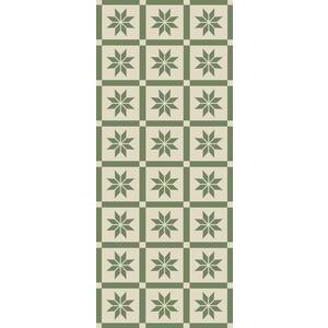 Tapis décoré Lisboa - 50 x 120 - Vert