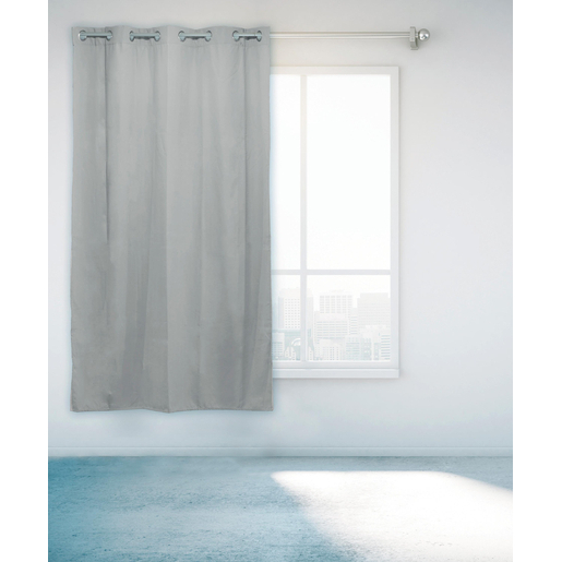 Rideau occultant - Gris - Rideaux et voilages | La Foir\'Fouille Rideau occultant - Gris - Rideaux et voilages | La Foir\'Fouille