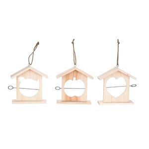 Support pour boule de graisse - H 19 cm - Différents modèles - Marron