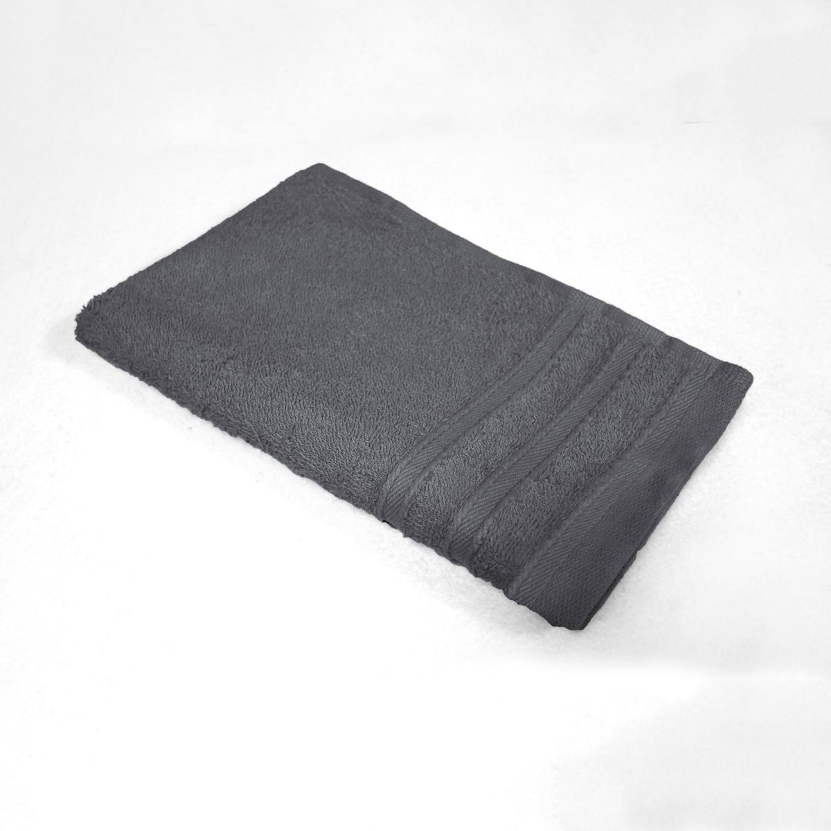 Serviette invité - 100% coton 450gr/m2 - 30 x 50 cm - Gris anthracite Serviette invité - 100% coton 450gr/m2 - 30 x 50 cm - Gris anthracite