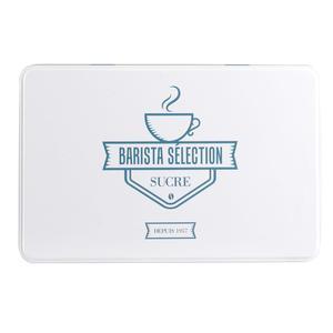 Boîte à sucre Barista - L 20.5 x H 7 x l 13.5 cm - Blanc - COOK CONCEPT