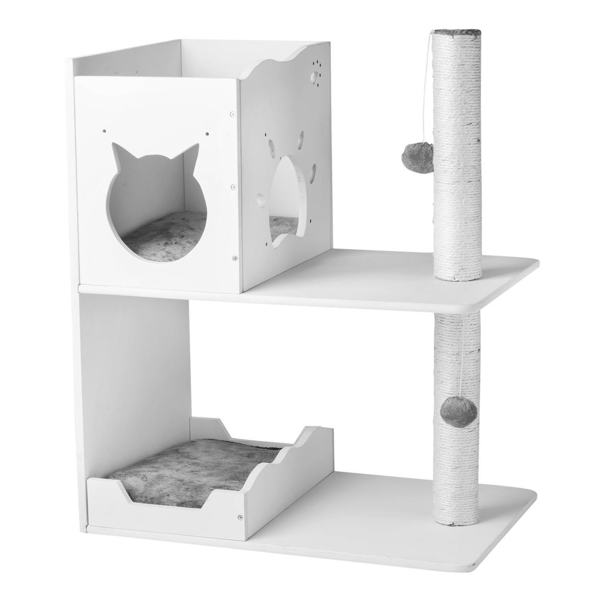 Arbre A Chat Sisal Blanc Produits Divers La Foir Fouille Arbre A Chat Sisal Blanc Produits Divers La Foir Fouille