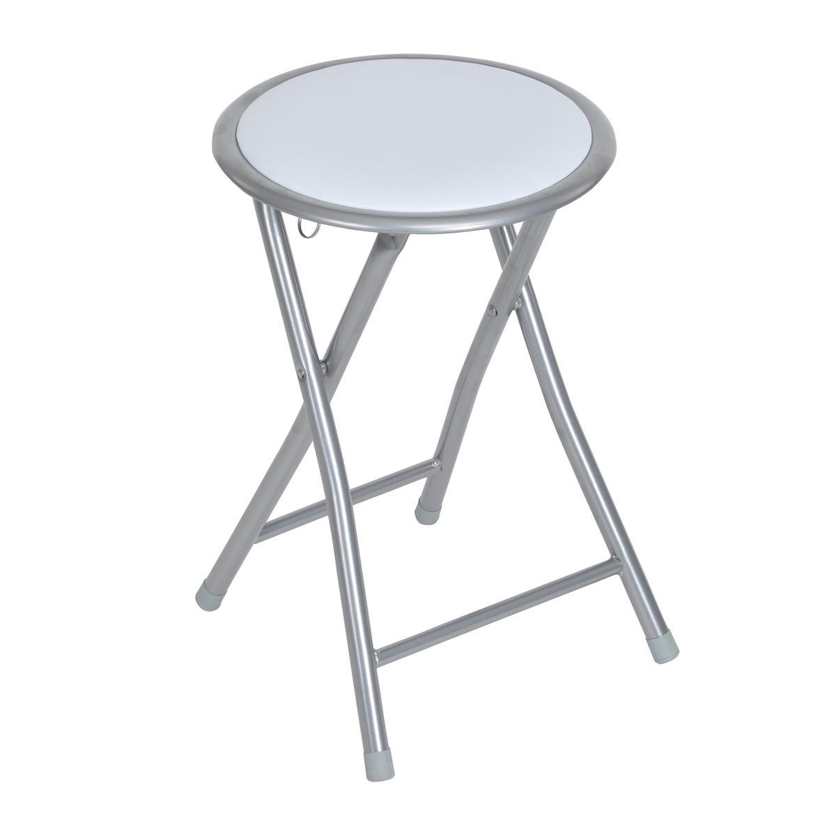 Tabouret rond pliable