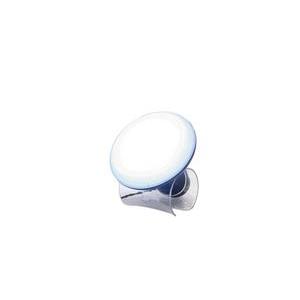 Lampe spot à couleur changeante - Plastique - 16 x 16 x H 18 cm - Noir ou blanc