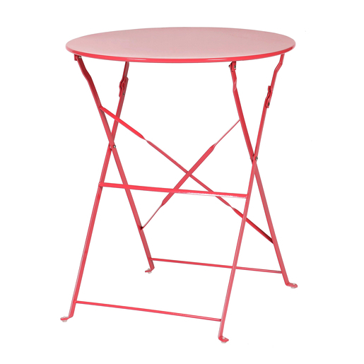 Table Pliante Acier Rose Mobilier De Jardin La Foir Fouille