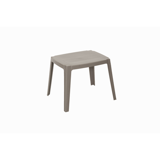 Table De Jardin D Appoint Polypropylene Marron Mobilier De