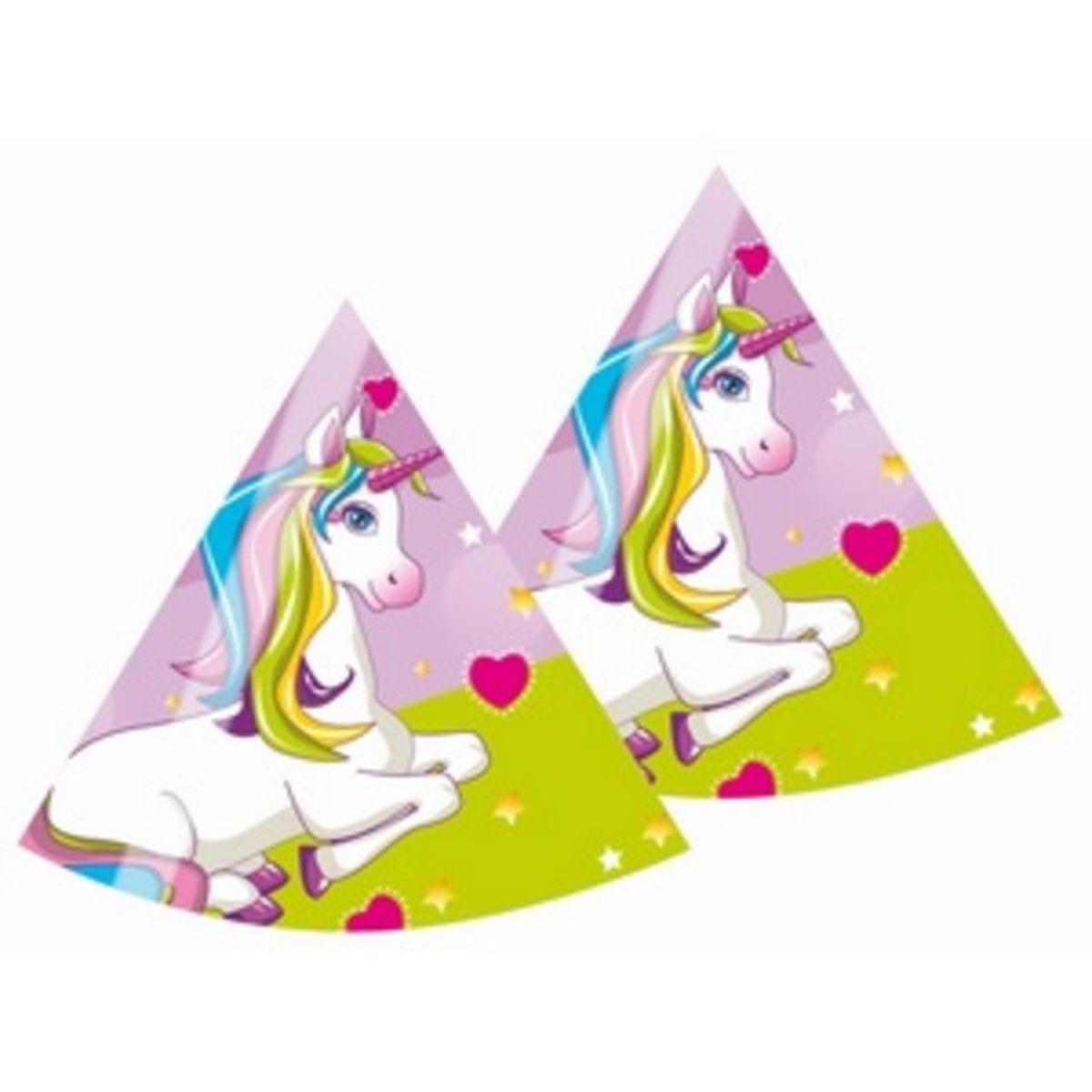 Licorne Chapeaux De Fete X 8 Vaisselle Jetable La Foir Fouille