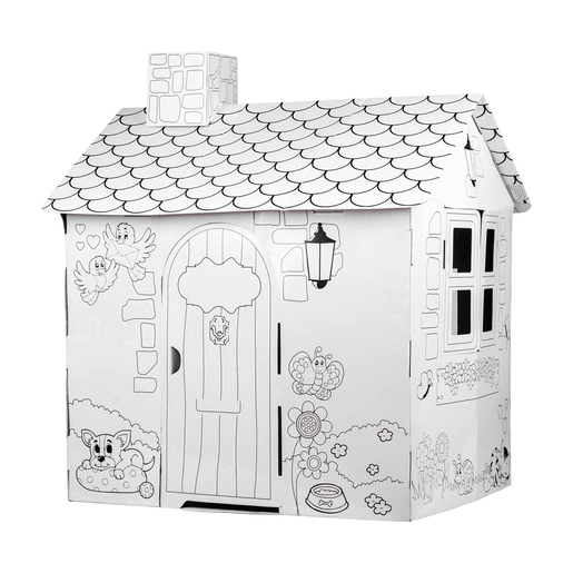 Maison A Peindre Ou A Colorier Jouets Pour Filles La Foir Fouille