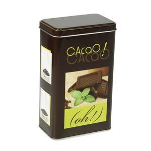 Boîte rectangulaire chocolat 250 g - Acier inoxydable - Différents coloris
