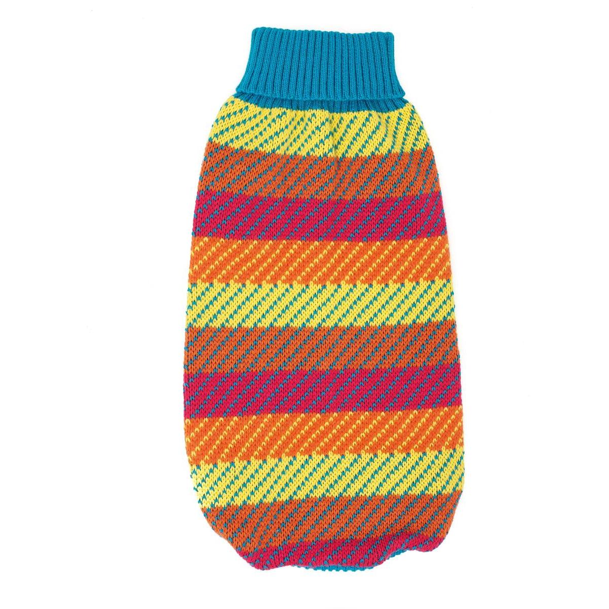 Pull à col roulé fantaisie pour chien - 30 cm